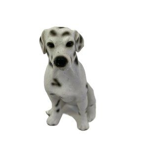 Dalmatian Dog Figurine Carrier dog